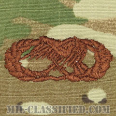整備・弾薬章 (ベーシック)（Maintenance and Munitions Badge, Basic）[OCP/ブラウン刺繍/パッチ]の画像