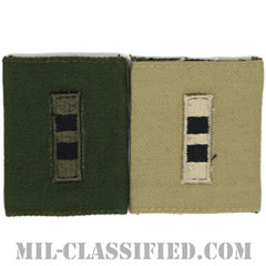 准尉 (CW2)（Chief Warrant Officer 2 (CW2)）[リバーシブル（サブデュード・デザート）/ゴアテックスパーカー用スライドオン階級章]の画像