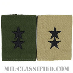 少将（Major General (MG)）[リバーシブル（サブデュード・デザート）/ゴアテックスパーカー用スライドオン階級章]の画像