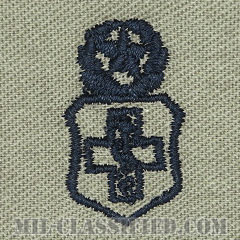 医療章 (下士官用マスター)（Enlisted Medical Badge, Master）[ABU/パッチ]の画像