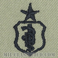 歯科章 (シニア)（Dental Corps Badge, Senior）[ABU/パッチ]画像