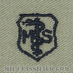 衛生業務章 (ベーシック)（Medical Service Corps Badge, Basic）[ABU/パッチ]画像