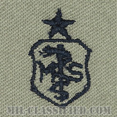 衛生業務章 (シニア)（Medical Service Corps Badge, Senior）[ABU/パッチ]画像