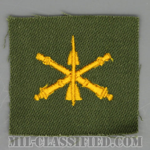 防空砲兵科章（Air Defense Artillery）[カラー/兵科章/パッチ]の画像