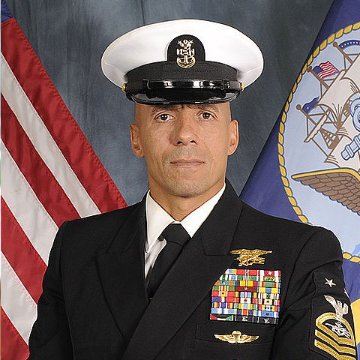 アメリカ海軍制帽用帽章 (最先任上等兵曹)（Navy Service Cap Device, Master Chief Petty  Officer）[カラー/階級章/バッジ]