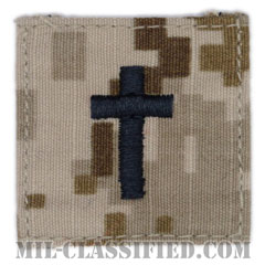 キリスト教従軍牧師章（Chaplain Badge, Christian）[NWU Type2（AOR1）/パッチ]画像