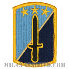 第170歩兵旅団（170th Infantry Brigade）[カラー/メロウエッジ/パッチ]の画像