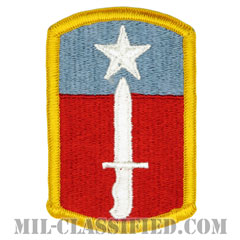 第205歩兵旅団（205th Infantry Brigade）[カラー/メロウエッジ/パッチ]画像