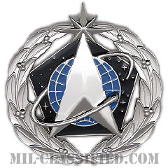 宇宙軍参謀章（Space Staff Badge）[カラー/鏡面仕上げ/バッジ]画像