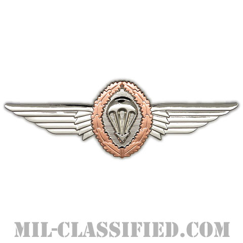 ドイツ連邦共和国 (西ドイツ) 軍空挺章 (ブロンズ)（Foreign Parachutist Badge, West Germany, Bronze）[カラー/バッジ]の画像