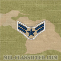 一等空兵（Airman First Class）[OCP/宇宙軍階級章/キャップ・チェスト用/縫い付けパッチ]画像