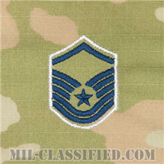 曹長（Master Sergeant）[OCP/宇宙軍階級章/キャップ・チェスト用/縫い付けパッチ]画像