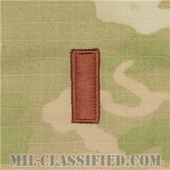 少尉（Second Lieutenant (2LT)）[OCP/宇宙軍階級章/キャップ・チェスト用/縫い付けパッチ]画像