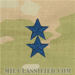 少将（Major General (MG)）[OCP/宇宙軍階級章/チェスト用/縫い付けパッチ]画像