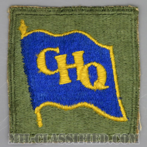 連合国軍最高司令官総司令部（General Headquarters (GHQ/SCAP)）[カラー/カットエッジ/パッチ/中古1点物]の画像