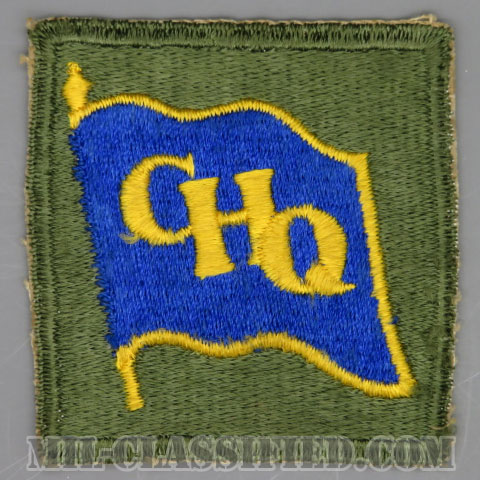 連合国軍最高司令官総司令部（General Headquarters (GHQ/SCAP)）[カラー/カットエッジ/パッチ/中古1点物]の画像