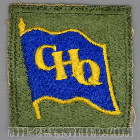 連合国軍最高司令官総司令部（General Headquarters (GHQ/SCAP)）[カラー/カットエッジ/パッチ/中古1点物]の画像