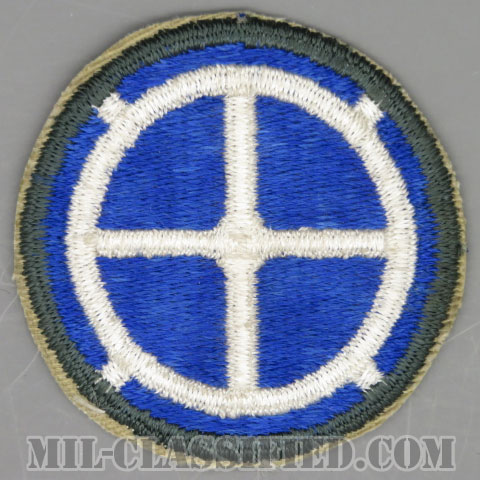 第35歩兵師団（35th Infantry Division）[カラー/カットエッジ/パッチ/1点物]の画像