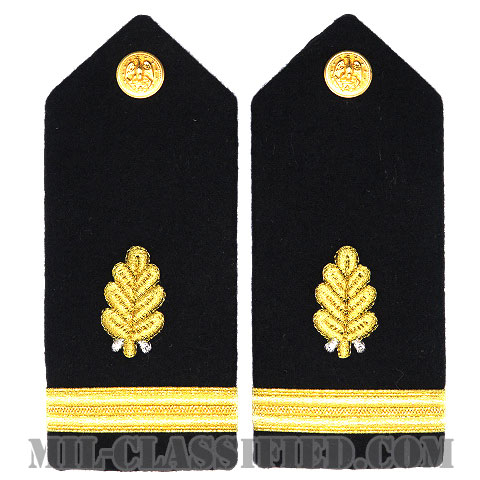 ★米海軍★中尉 ショルダーボード階級章（男性用）/ペア（2枚1組） ☆米海軍☆中尉 ショルダーボード階級章（男性用）/ペア（2枚1組）