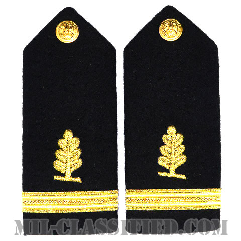 少尉 (衛生業務科)（Ensign, Medical Service Corps (ENS)）[ショルダーボード階級章（男性用）/ペア（2枚1組）]画像