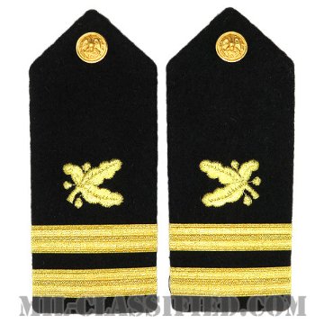 大尉 (補給科)（Lieutenant, Supply Corps (LT)）[ショルダーボード階級章（男性用）/ペア（2枚1組）]画像