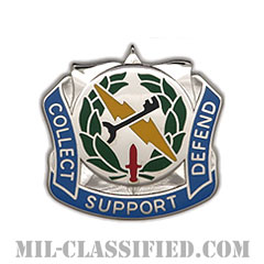 第373軍事情報大隊（373rd Military Intelligence Battalion）[カラー/クレスト（Crest・DUI・DI）バッジ]画像
