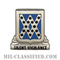 第524軍事情報大隊（524th Military Intelligence Battalion）[カラー/クレスト（Crest・DUI・DI）バッジ]の画像