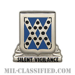 第524軍事情報大隊（524th Military Intelligence Battalion）[カラー/クレスト（Crest・DUI・DI）バッジ]画像