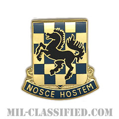 第532軍事情報大隊（532nd Military Intelligence Battalion）[カラー/クレスト（Crest・DUI・DI）バッジ]画像