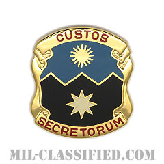 第115軍事情報群（115th Military Intelligence Group）[カラー/クレスト（Crest・DUI・DI）バッジ]画像