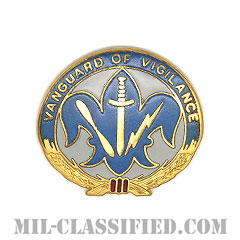 第205軍事情報旅団（205th Military Intelligence Brigade）[カラー/クレスト（Crest・DUI・DI）バッジ]の画像