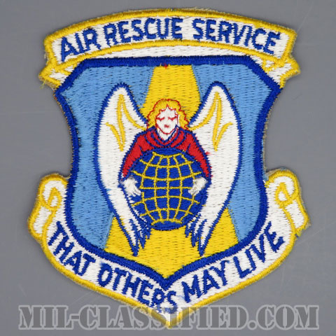 航空救難隊（Air Rescue Service）[カラー/カットエッジ/パッチ/1960s/4インチ規格/1点物]画像