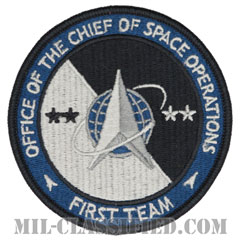 宇宙軍作戦本部（Office of the Chief of Space Operations (OCSO)）[カラー/メロウエッジ/ベルクロ付パッチ]の画像