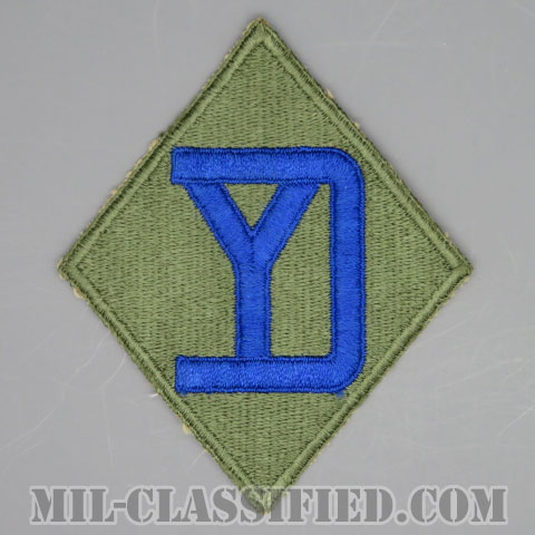 第26歩兵師団（26th Infantry Division）[カラー/カットエッジ/パッチ/1点物]画像