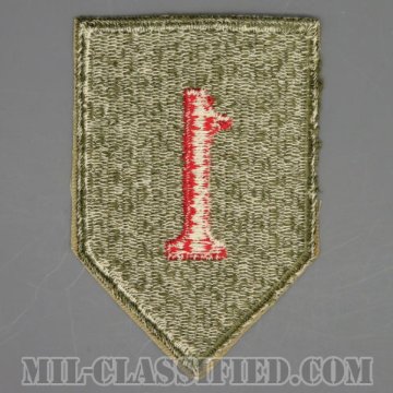 第1歩兵師団（1st Infantry Division）[カラー/カットエッジ/パッチ/1点物]の画像