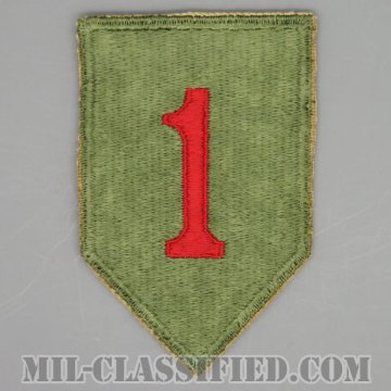 第1歩兵師団（1st Infantry Division）[カラー/カットエッジ/パッチ/1点物]画像