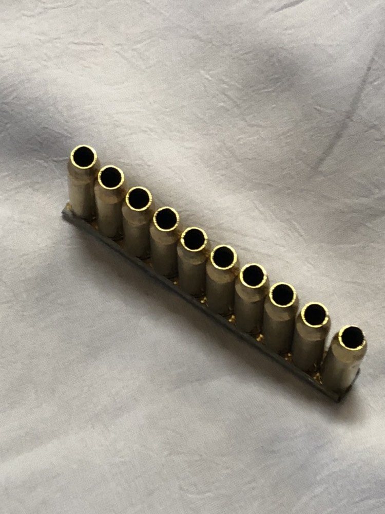USED・ダミーカート（薬莢）・5.56mm薬莢x10＋アダプターセット画像