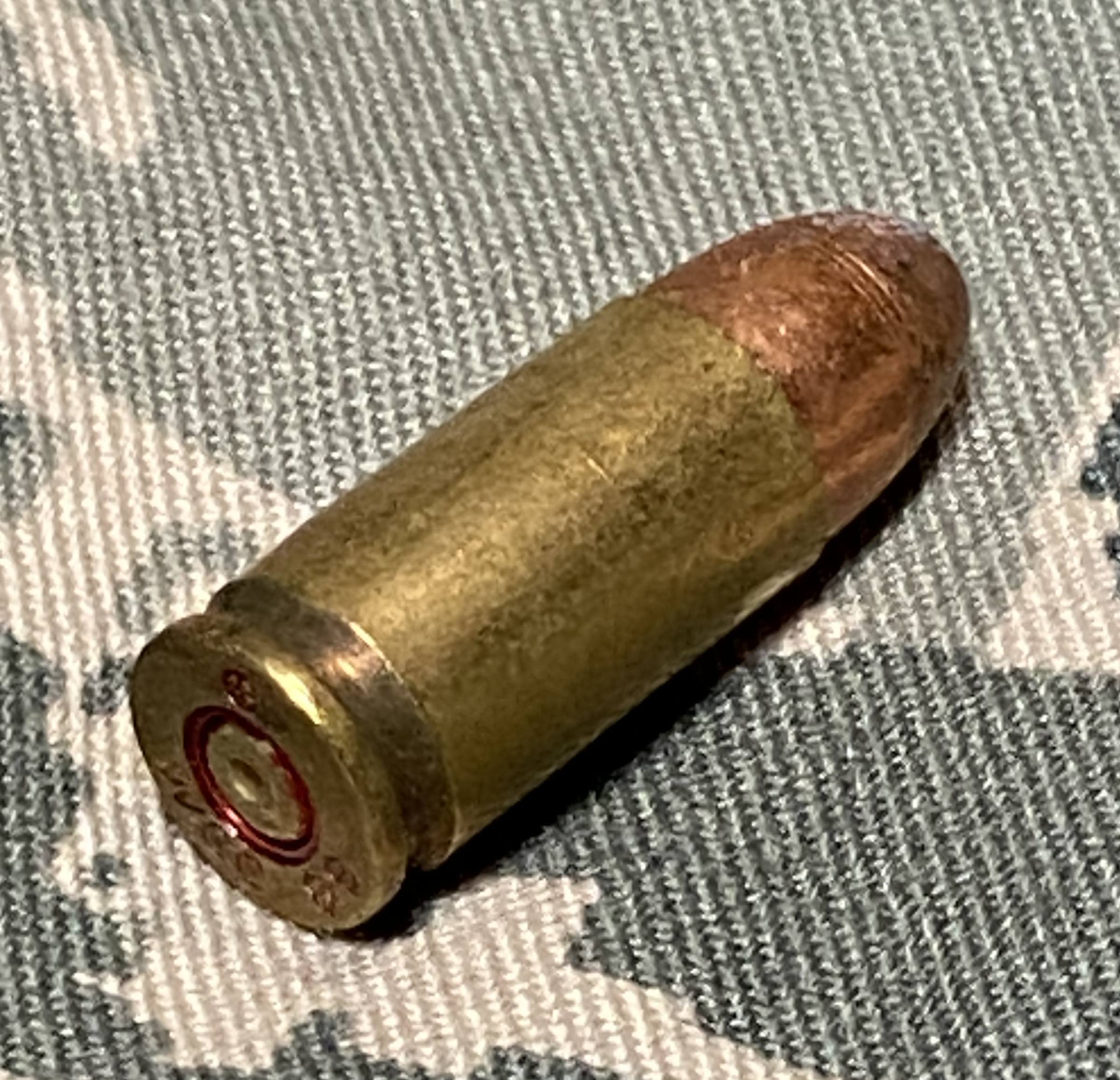 USED・ダミーカート（薬莢）・米軍放出品 9mm 弾頭付き | ミリタリー