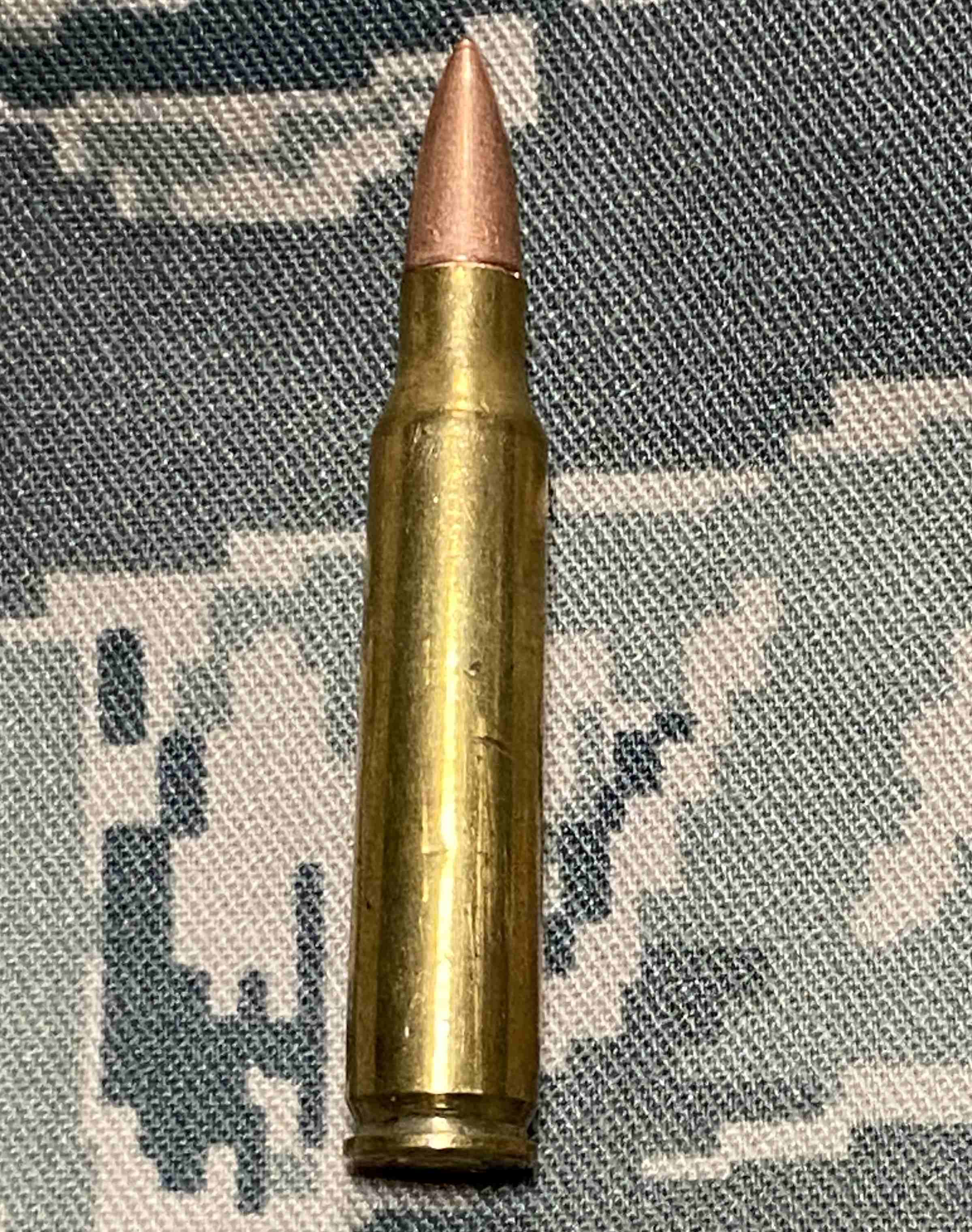 USED・ダミーカート（薬莢）・米軍放出品　5.56mm 弾頭付き画像