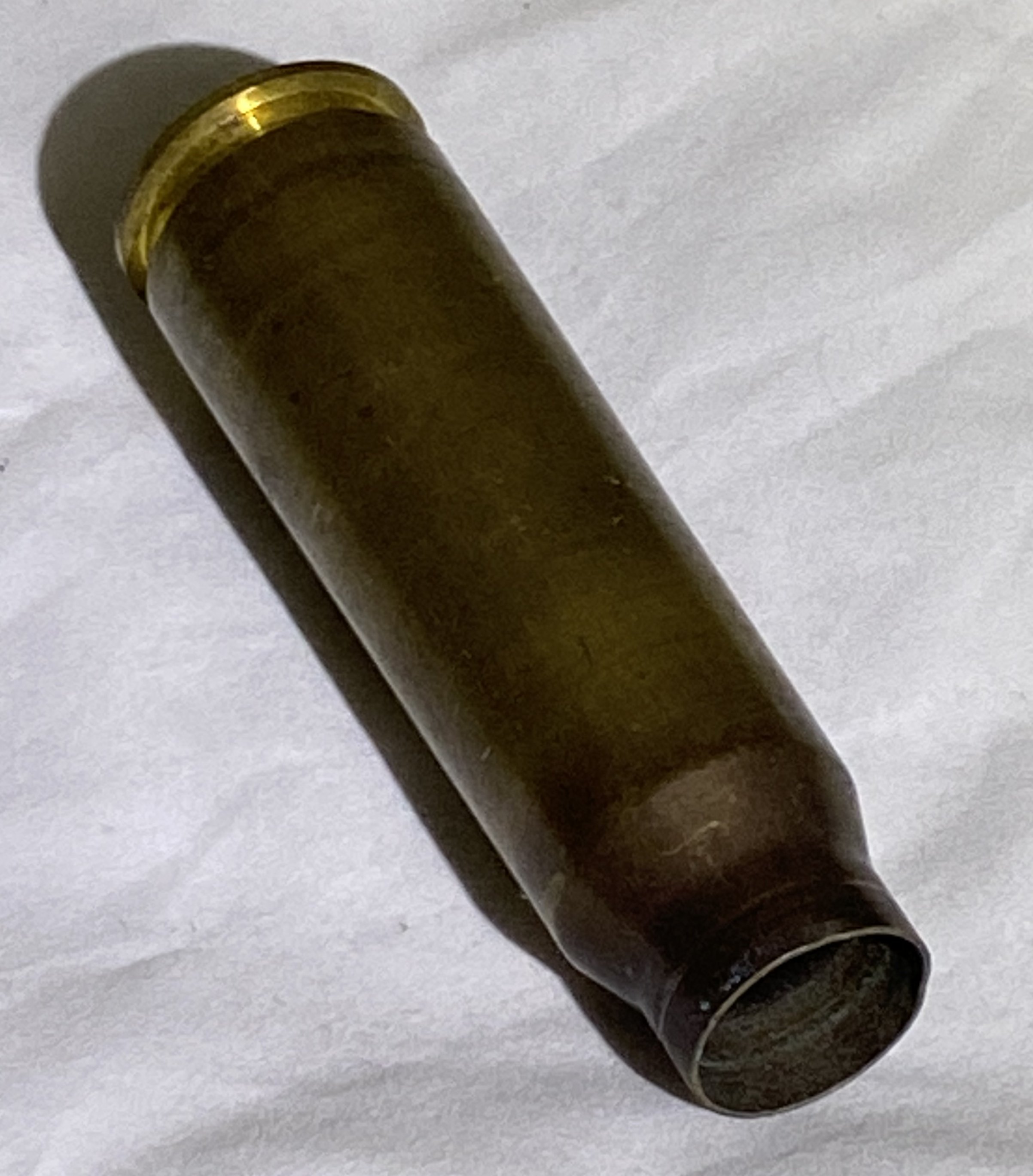 USED・ダミーカート（薬莢）・米軍放出品　実物　真鍮製　20mm画像