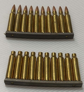 USED：米軍放出品　実物　5.56mm　ダミーカートクリップ画像