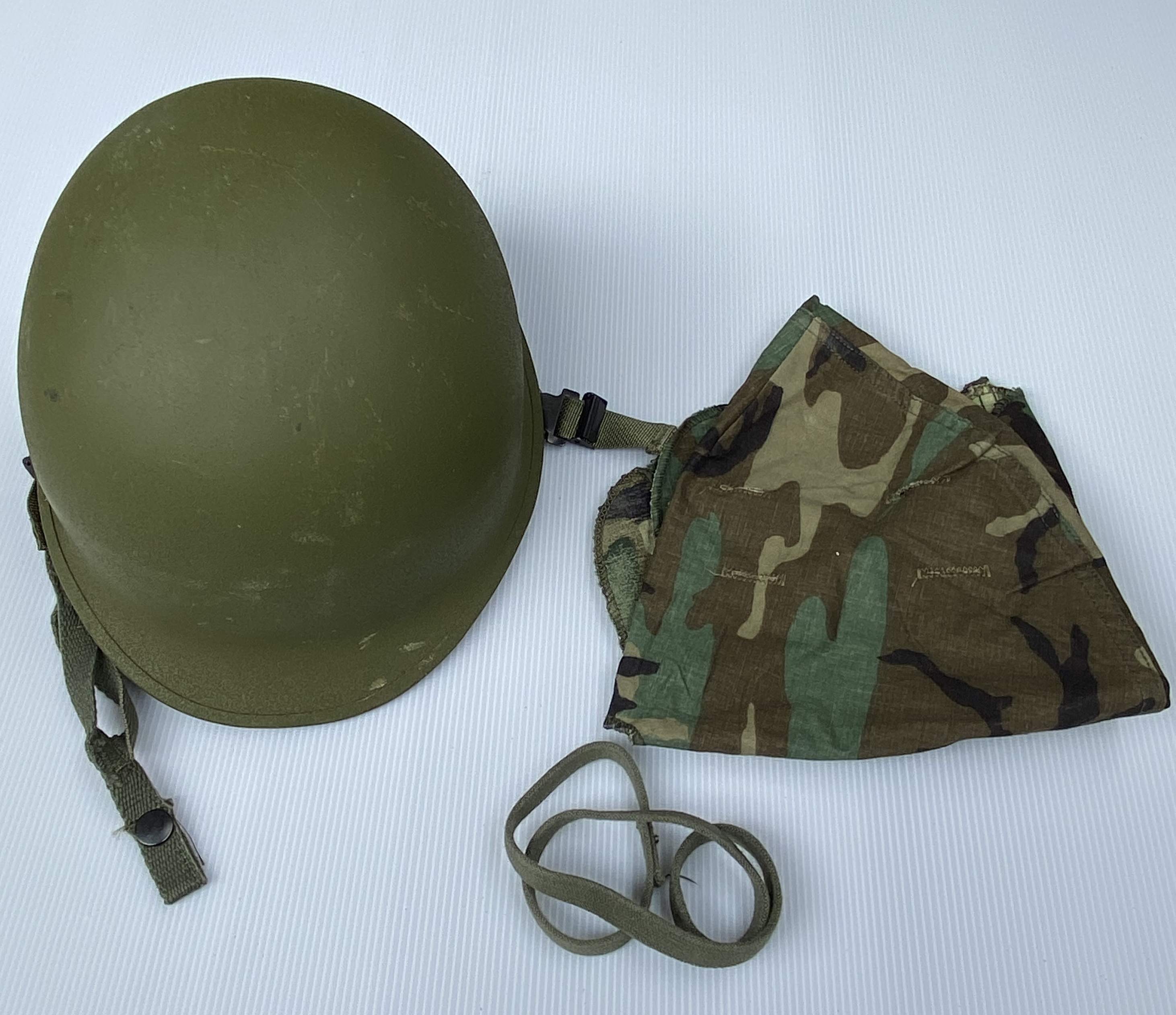 新品：米軍放出品　新品・M2ヘルメット4点セットの画像