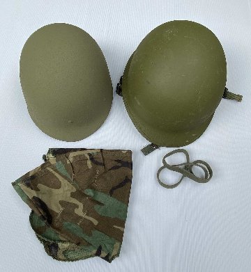 新品：米軍放出品　新品・M2ヘルメット4点セットの画像