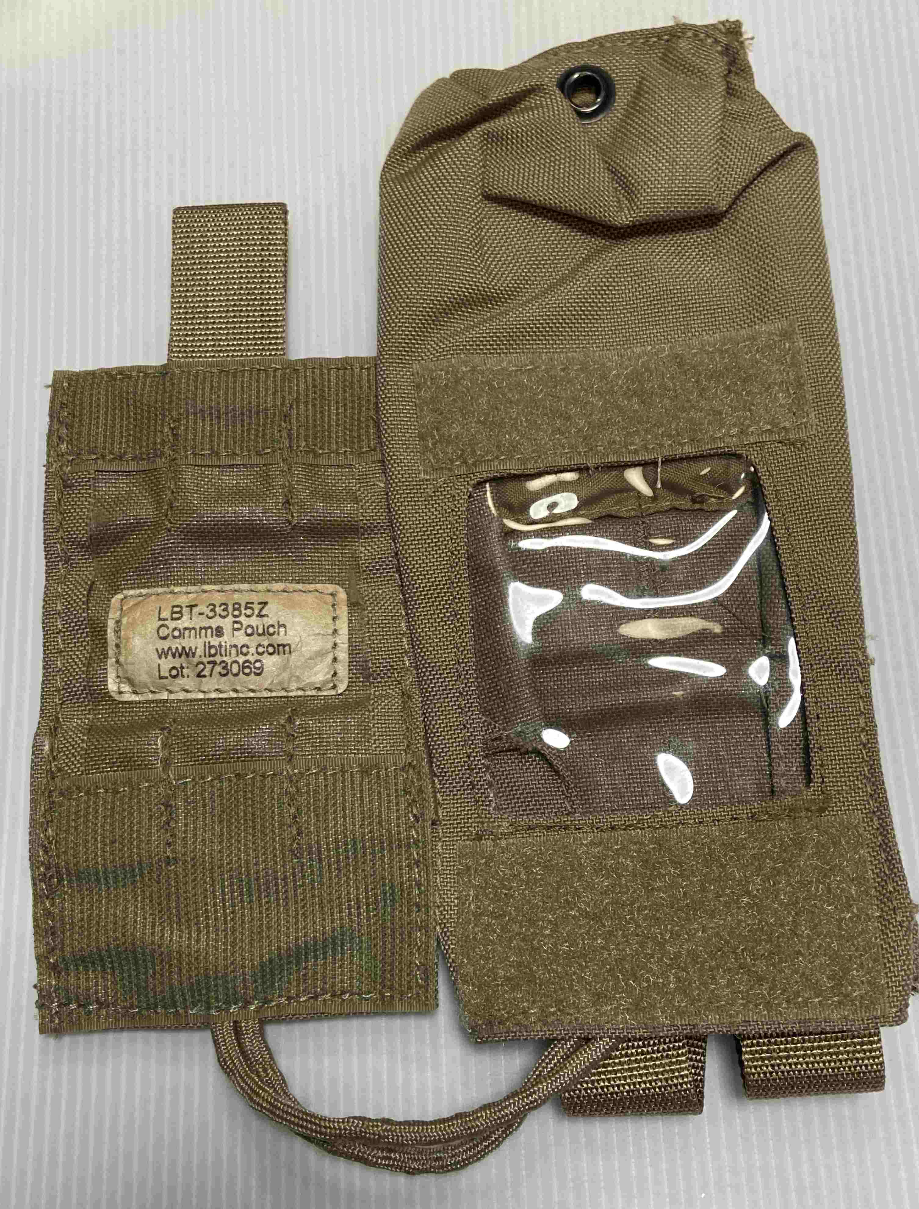 USED：米軍放出品 COMMS POUCH LBT-3385Z ラジオ ポーチの画像