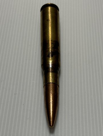 USED：米軍放出品　実物　12.7mm 50口径 50CAL 50BMG 実物弾頭付き　ダミーカートの画像