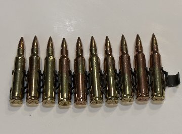 USED：米軍放出品　5.56mm リアルダミーカート　10連の画像