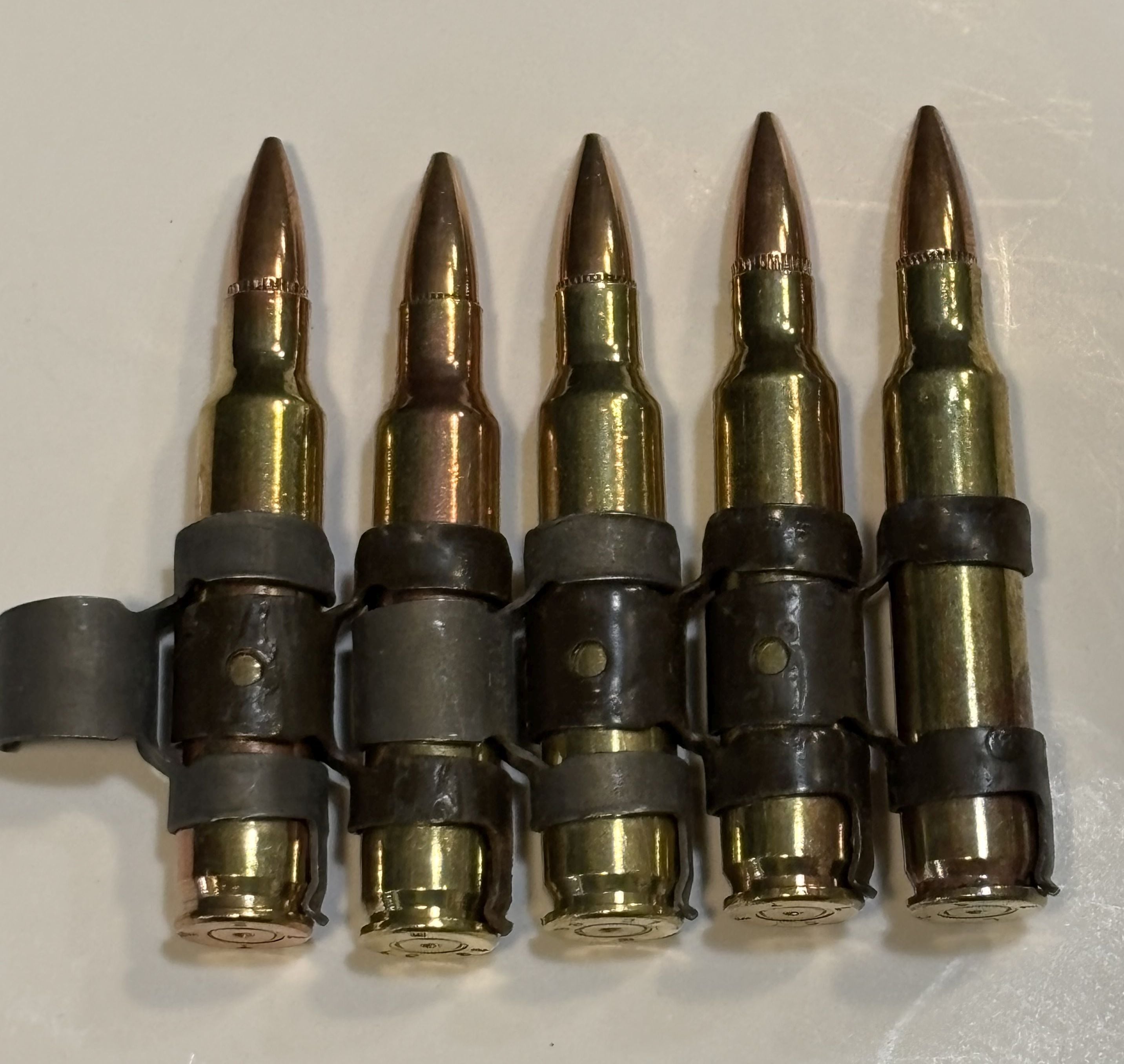 USED：米軍放出品　5.56mm リアルダミーカート　５連の画像