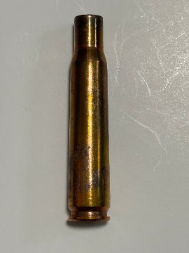 USED：米軍放出品　12.7mm 50口径 50BMG 50CAL ダミーカート　弾頭なしの画像