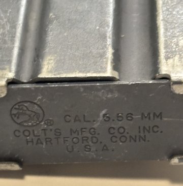 米軍放出品 M16 M4 弾倉 マガジン 2個セット コレクションに 米軍放出品 M16 M4 弾倉 マガジン 2個セット コレクションに 米軍放
