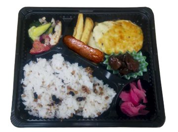 ヘルシー弁当の画像